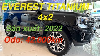 Ford Everest Titanium 4x2, sản xuất 2022, Odo 42.000km | Long Xe Ford |