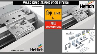 Hettich TopLine L | TopLine L Fitting | Hettich sliding door fitting | TopLine L sliding door system