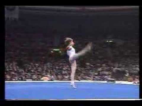 Daniela Silivas FX 1988 Seoul Team Free YouTube