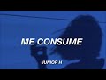 (LETRA) Me Consume-Junior H [2021]