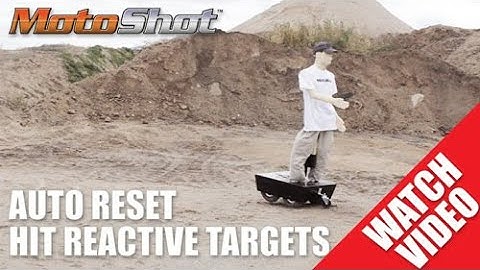 MotoShot Auto Reset Hit Reactive 3D Target