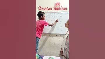 Circle the greater number