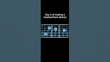 Day 2 of making a medium/hard demon #geometrydash #trending #shorts #gaming