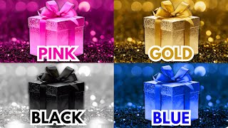 Choose Your Gift! 🎁 Pink, Gold, Black or Blue 💗⭐️🖤💙