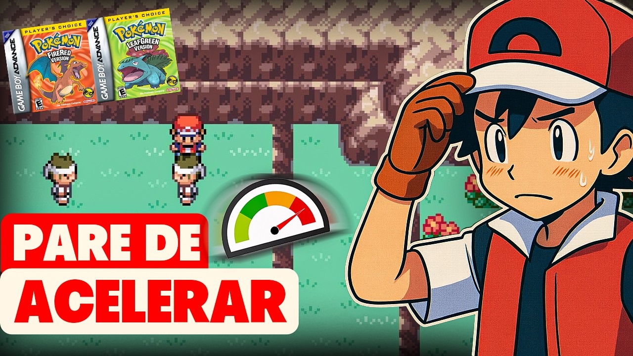 PARE de ACELERAR os JOGOS de POKÉMON AGORA!