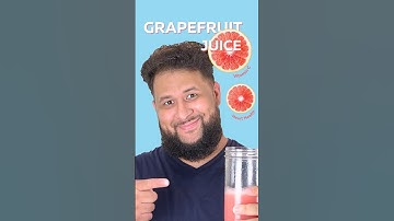 Tangy, But Nutritious! Making Fresh Grapefruit Juice #health #wellness #juice #roadto1k