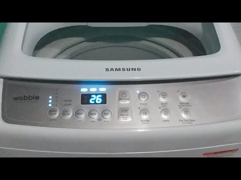 Cara mengeringkan pakaian di mesin cuci samsung 1 tabung