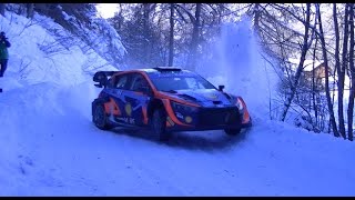 Snow Media Day Hyundai Mikkelsen Neuville Monte-Carlo 2024