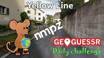 Geoguessr Daily Challenge - NMPZ - This Yellow Line Saved Me From An Incorrect Guess