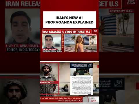 Video Irans AI Video Shows War Message to America