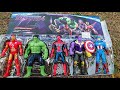 UNBOXING SUPERHERO AVENGERS TOYS, Hulk Toys, Spiderman Toys, Thanos, Ironman