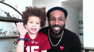 Ellen Gives Lessons In English Pe Math U0026 Art In Her Homeschool Corner