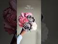 How to make black rose| DIY napkin rose| #shorts #craft #trending #viral