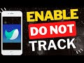 How to Enable Do Not Track on Naver Whale Mobile