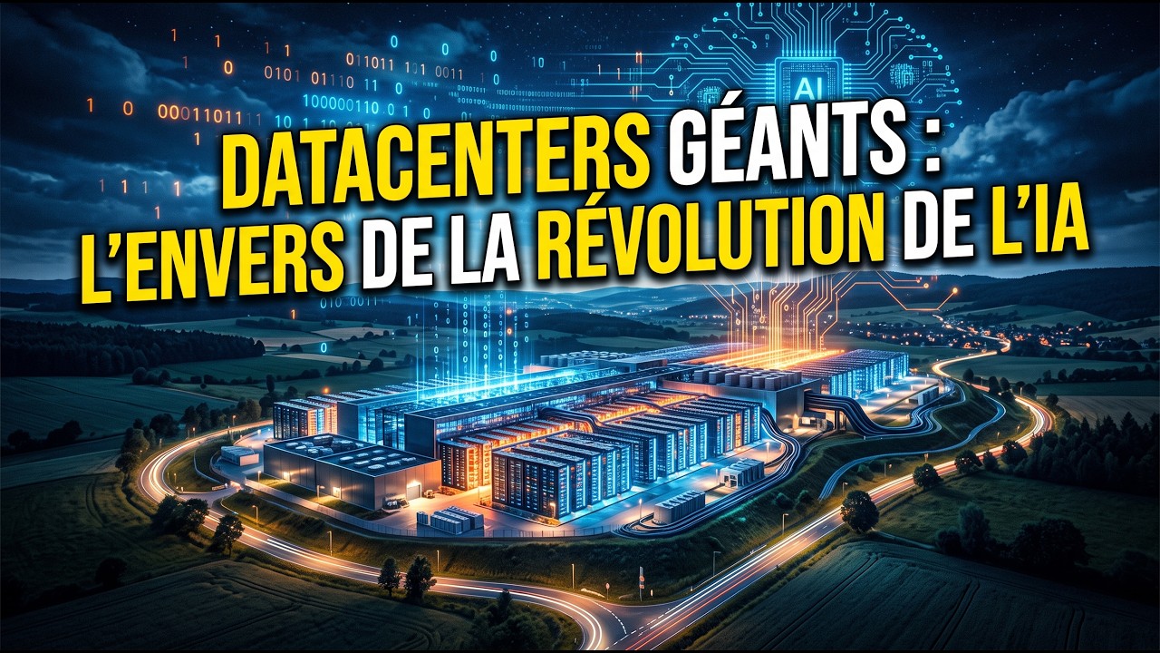 Datacenters géants : l'envers de la révolution de l'IA