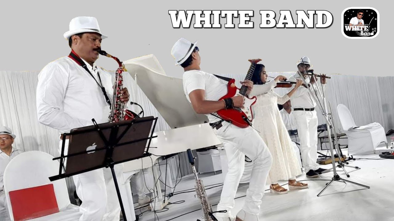 🎙WHITE BAND 💤 Instrumental Reception Show @ Kora kendra Ground, Borivali, Mumbai, INDIA.