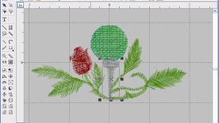 Lettering and Editing 1 in Forte Digitizing Software