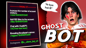 GHOST BOT IN GUILD😱 || Free Fire Ghost bot in guild💀||#freefire #freefiremax #xubair777 #ghost