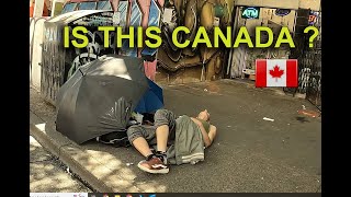 Homelessness Problem in Vancouver, Canada -   June 3, 2023