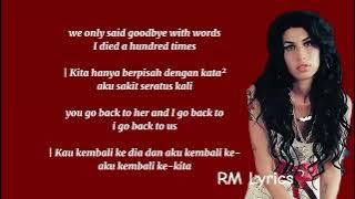 Back to black—Amy jade winehouse lirik terjemahan