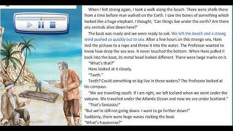 Journey to the Centre of the Earth (Text) Excel 9 Module 5