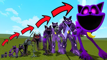 NEW EVOLUTION OF CATNAP GODZILLA MONSTER SMILING CRITTERS (POPPY PLAYTIME CHAPTER 3) In Garry