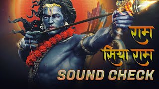 SOUND CHECK | Ram Siya Ram | Vibration Sound Check | Adipurush | Dj Rahul RSD