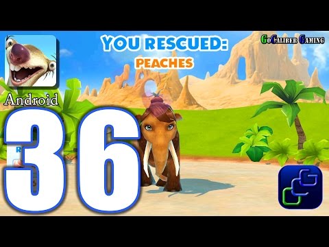 ICE AGE Adventures Android Walkthrough - Part 36 - Sandchester Island Peaches