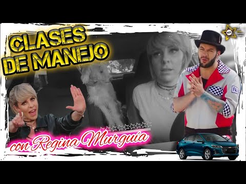 REGINA MURGUÍA HACE TUTORIAL DE MAQUILLAJE MIENTRAS MANEJA | All Star Driving School México | Faisy