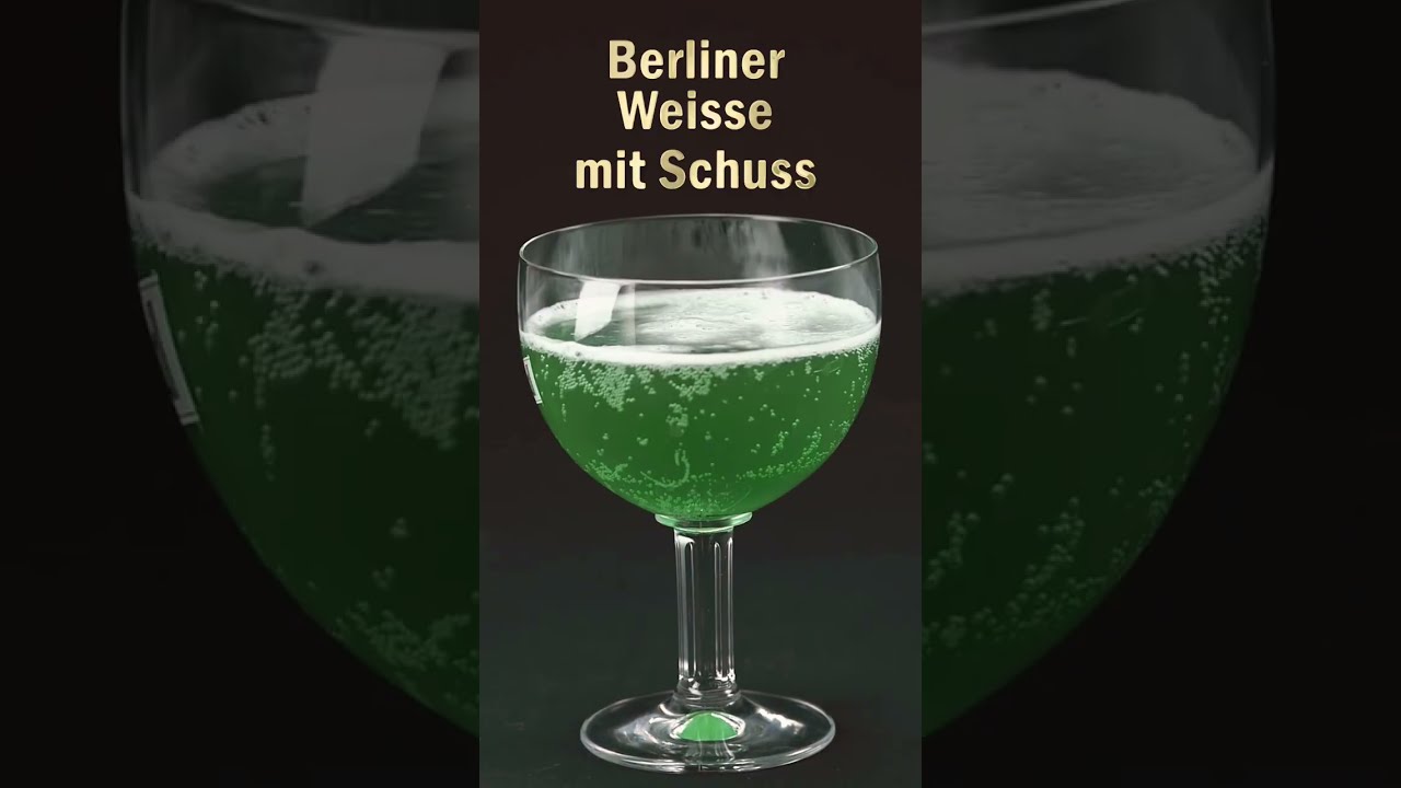 Berliner Weisse mit Schuss - Waldmeister