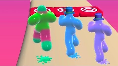 Blob Runner 3D All Levels Gameplay Android, iOS Part -184