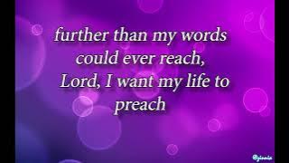 Preach (Lyrics) -  Ryan Stevenson feat. Matt Hammitt