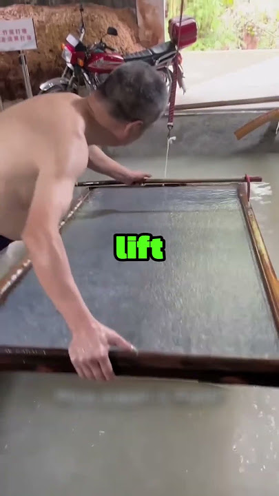 This is how paper was made by hand 🤯 #shorts #crafts #handmade #satisfying #work