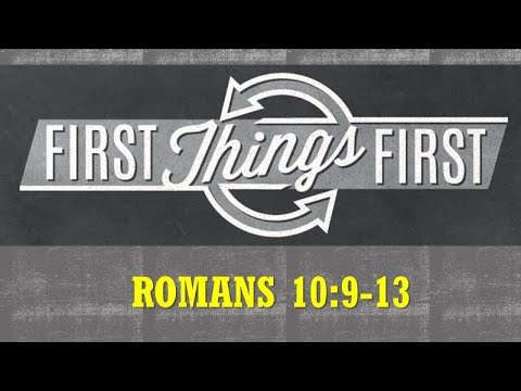 First Things First Youtube First Things First - YouTube