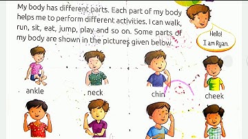 My Body Lesson 2 Unit 1 Environmental Studies CBSE Class 1