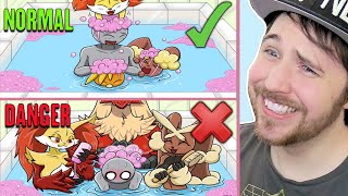 CLEANING EVOLVED POKEMON GETS DANGEROUS - Lost Pause Reddit