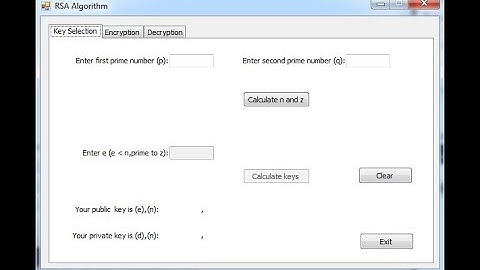 Implement RSA Algorithm in VB.NET 2013