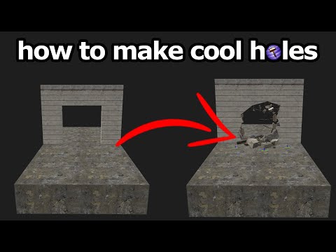 making cool broken walls in hammer editor