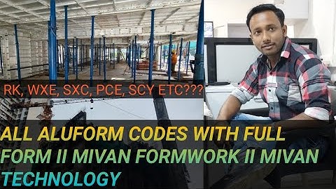 ALL ALUFORM CODES WITH FULL FORM II MIVAN FORMWORK CODES II MIVAN TECHNOLOGY