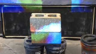ECLIPSE INVISIBLE BLACK SILVER NANO PAINT ANYTHING EVEN CINDER BLOCKS!