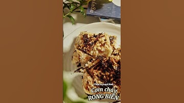 CƠM CHÁY RONG BIỂN - RỤM #anvat #food #snack #RUMCOMCHAY