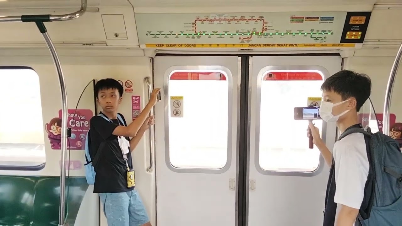 [SMRT] Kawasaki Heavy Industries C151 Set 035/036 From EW32 Tuas West Road To EW31 Tuas Crescent 