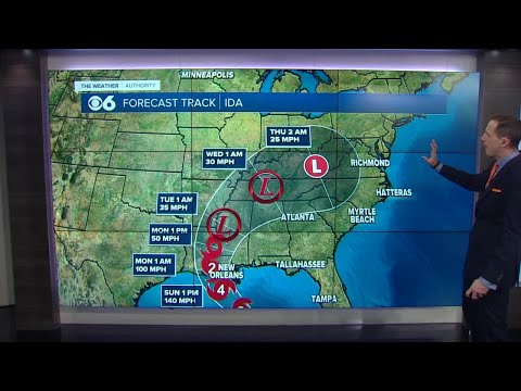 Hurricane Ida 7am