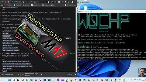 M17 - ADD TO PISTAR HOTSPOT MMDVM - PART 1