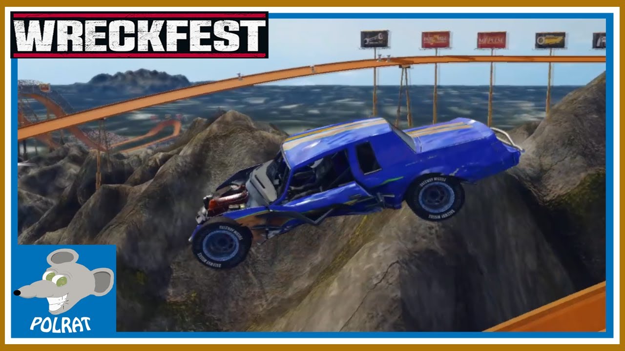 Hot Wheels Track and Backwards Buses 😂😂 Wreckfest Funny Moments YouTube