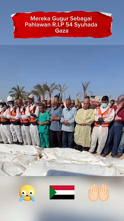 Mereka Gugur Sebagai Pahlawan R.I.P 54 Syuhada Gaza ‼️ #syuhada #prayforgaza #savepalestine