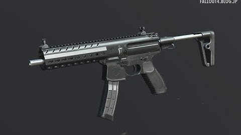 fallout4 MOD :SIG Sauer MPX Created by ehtyeci