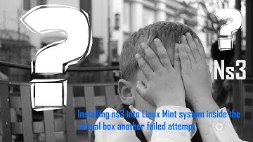 Installing ns3 into Linux Mint system inside the virtual box another failed attempt - no narration