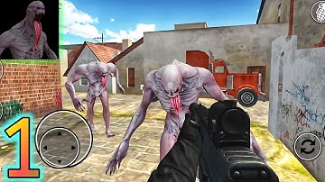 Zombie Monsters 7 Android Gameplay - Level 1,2,3 - Video No. 1