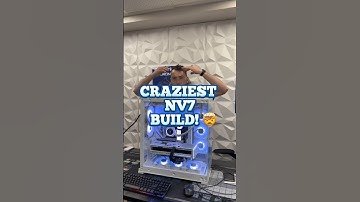 Craziest NV7 Build! 🤯 #craziest #pcbuild #gamingpc #pcgaming #techvideo